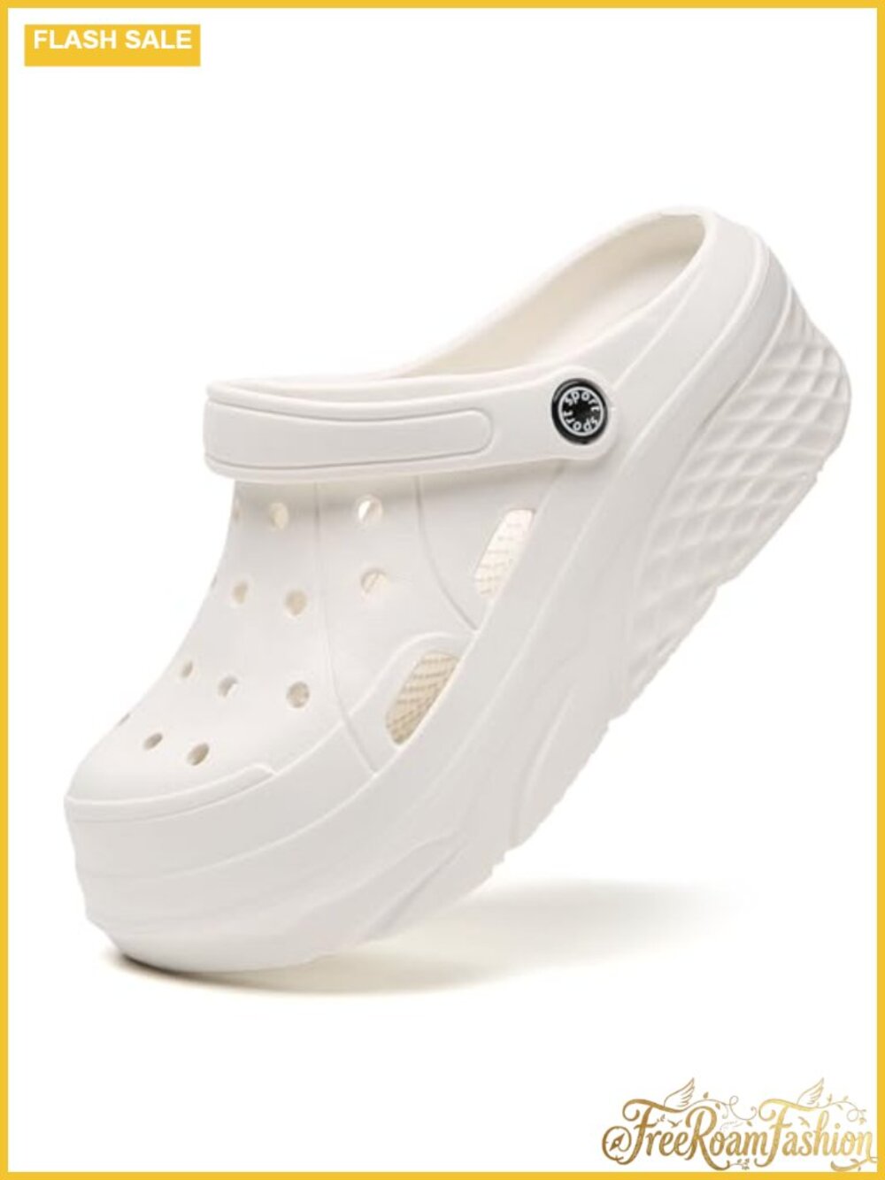 Platform Clogs Slippers Slip On Slide Wedge Sandals EVA Lightweight Water